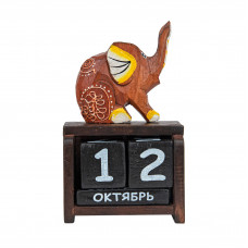23-059 Календарь слон 18,5 см